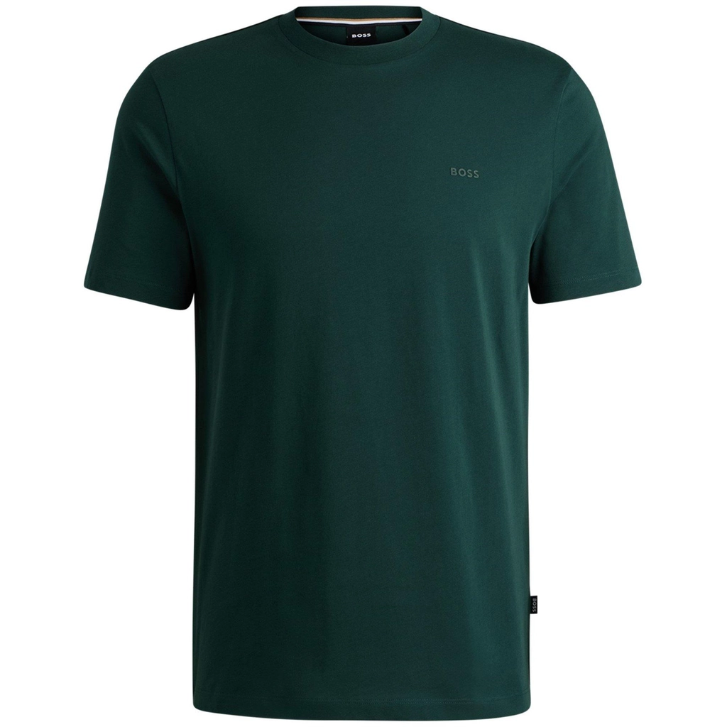 Hugo Boss Thompson Logo T Shirt - Open Green 385